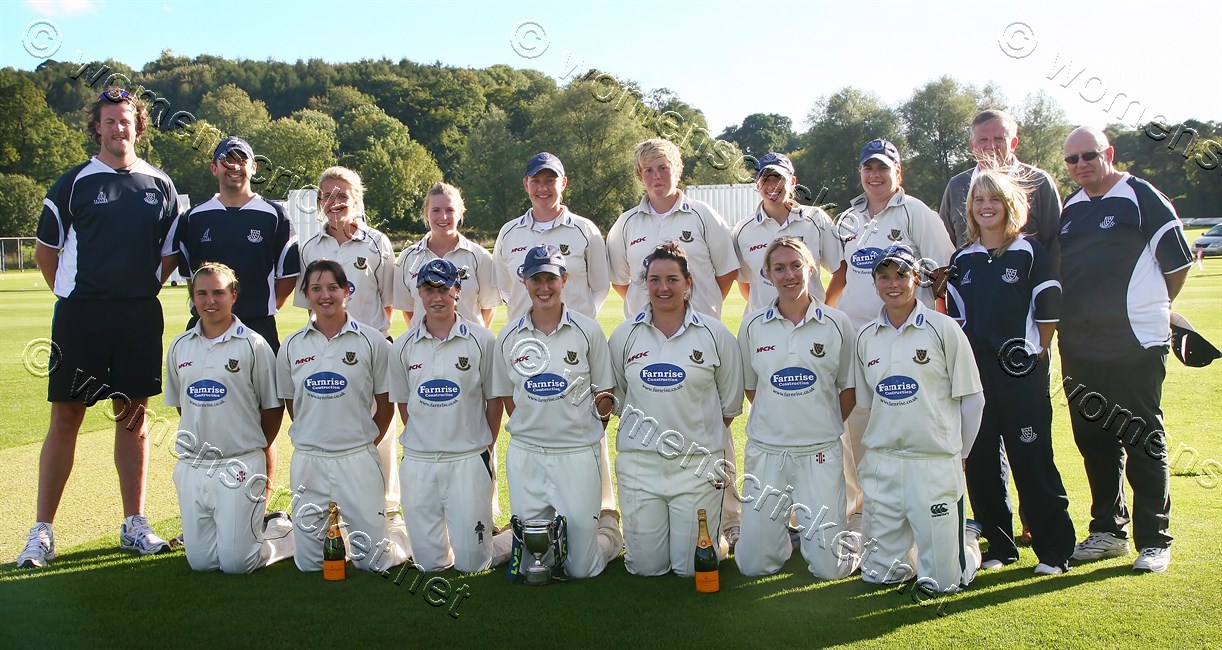 [Sussex Women's Team, County Champions 2010] © Don Miles